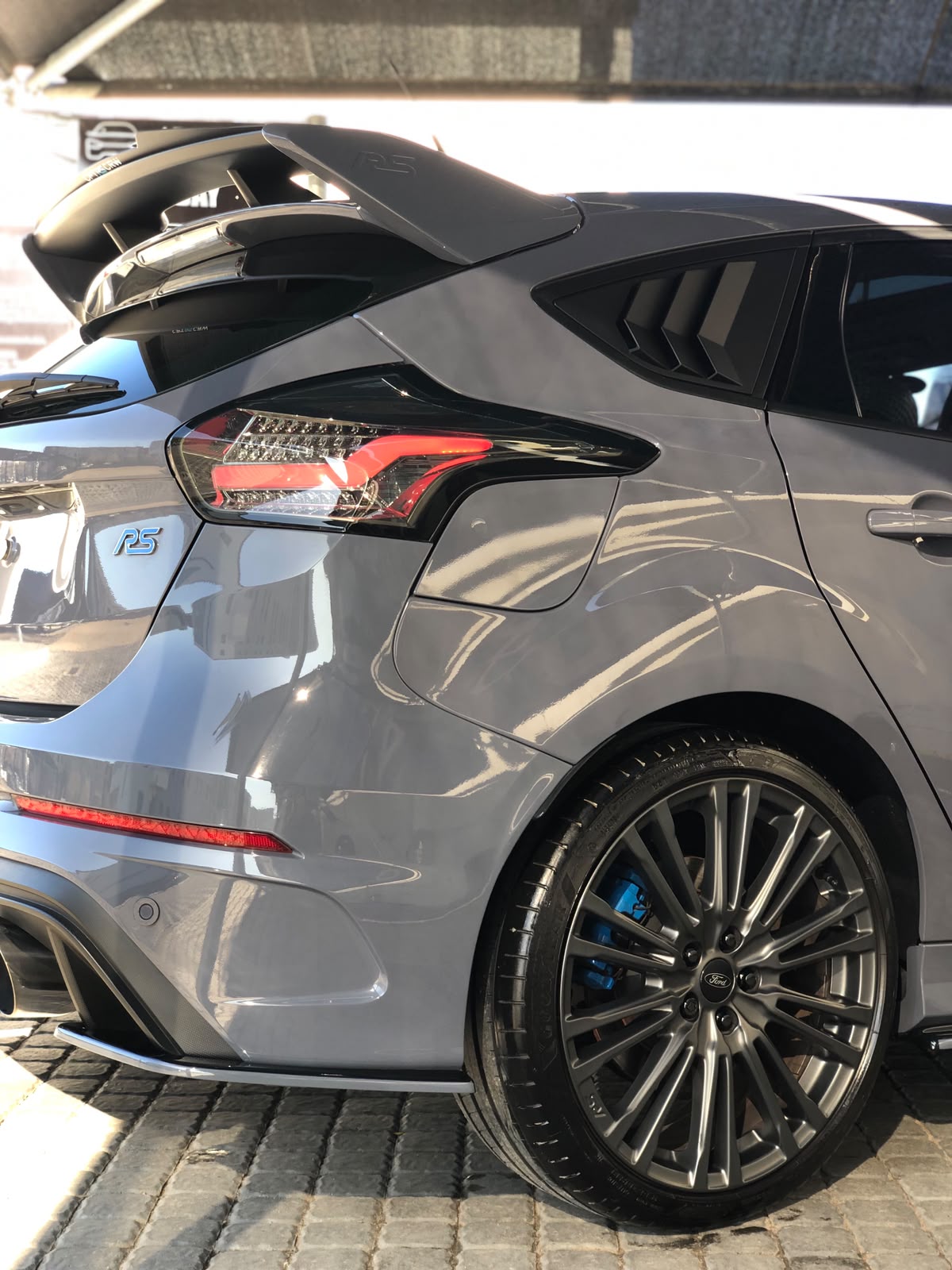 Ceramic coated paintwork detail